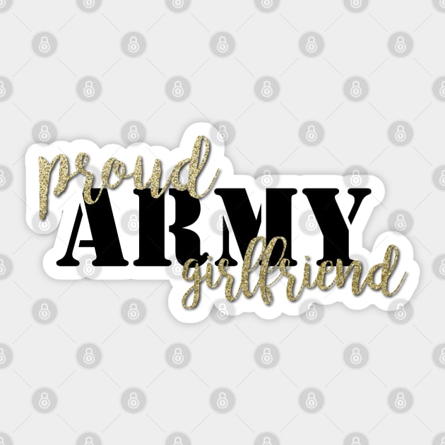 Proud Army Girlfriend Sticker by kimhutton